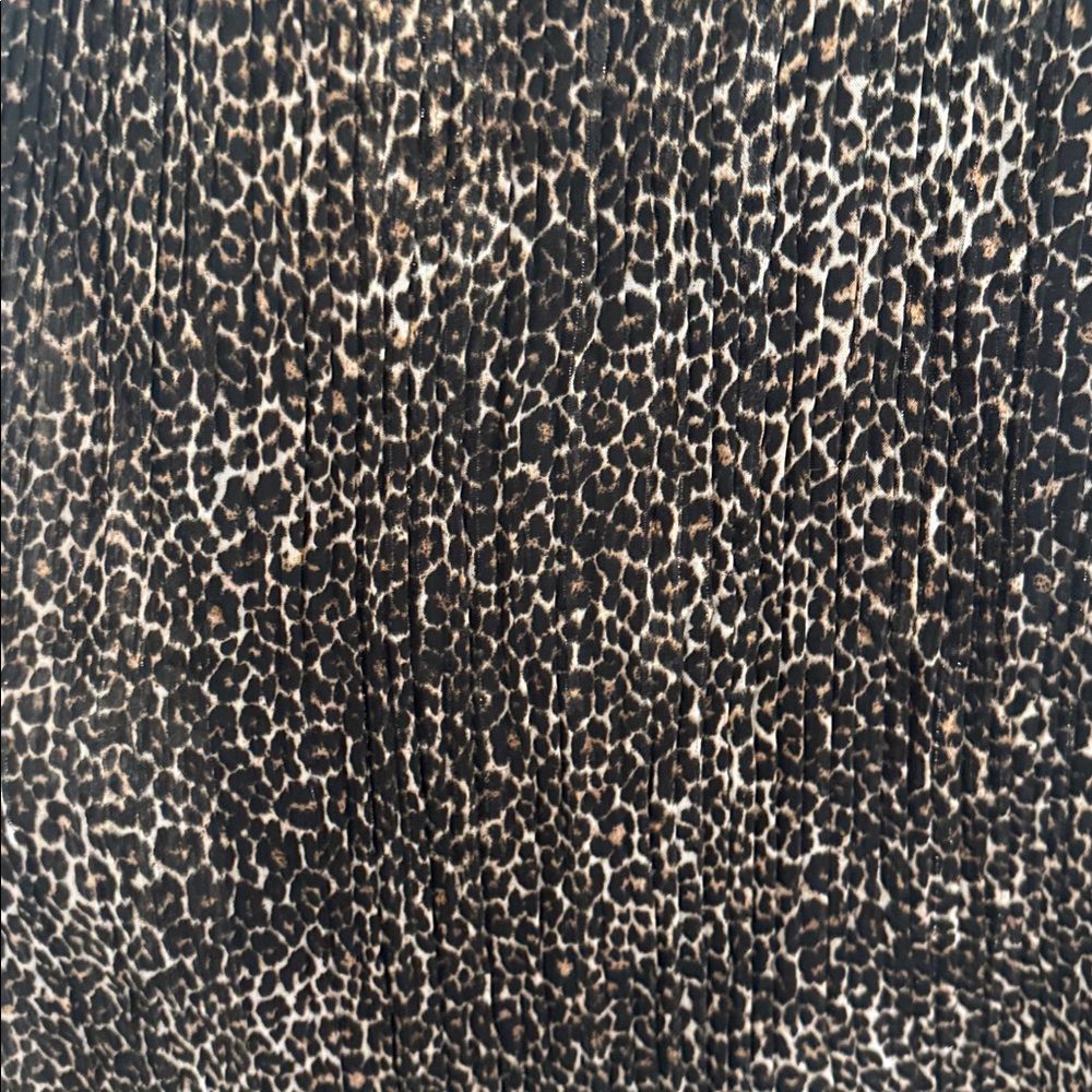 DKNY Sleeveless Leopard Print Dress - Picture 4 of 5